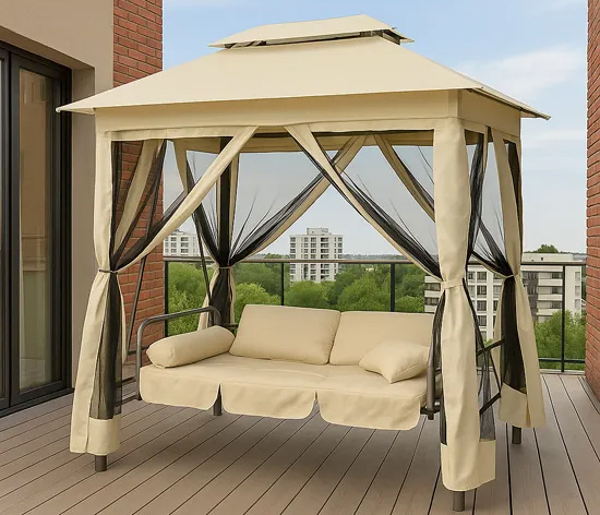 Wypocznij wśród zieleni, na wymarzonej huśtawce ogrodowej