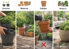 Jaką donicę wybrać do roślin? Materiał, rozmiar i odpływ – poradnik praktyczny