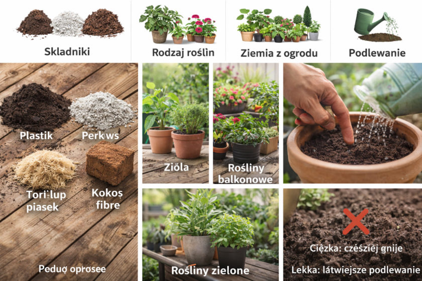 Jaka ziemia do roślin doniczkowych? Jak wybrać podłoże, które naprawdę działa