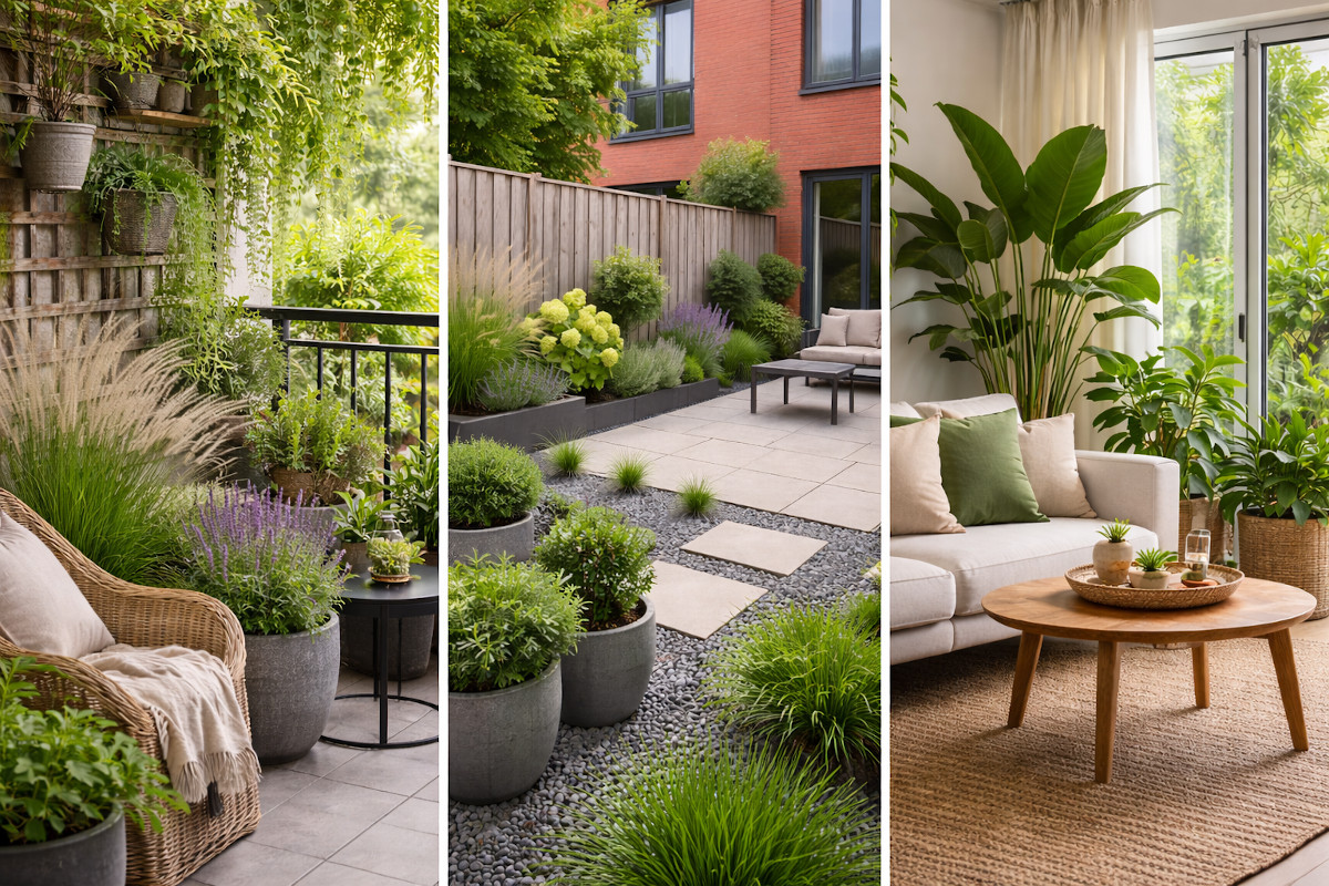 Rośliny idealne do małych przestrzeni – co wybrać do ogrodu, balkonu i mieszkania